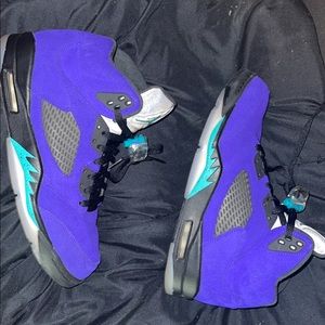 Jordan retro 5s (grapes)